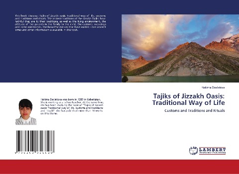 Tajiks of Jizzakh Oasis: Traditional Way of Life: Customs and Traditions and Rituals