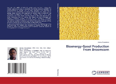 Bioenergy-Gasol Production From Broomcorn