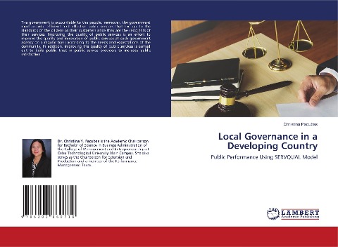 Local Governance in a Developing Country: Public Performance Using SERVQUAL Model