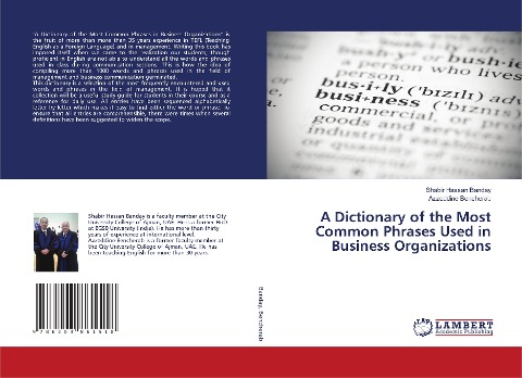 A Dictionary of the Most Common Phrases Used in Business Organizations