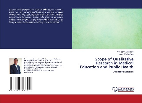 Scope of Qualitative Research in Medical Education and Public Health: Qualitative Research