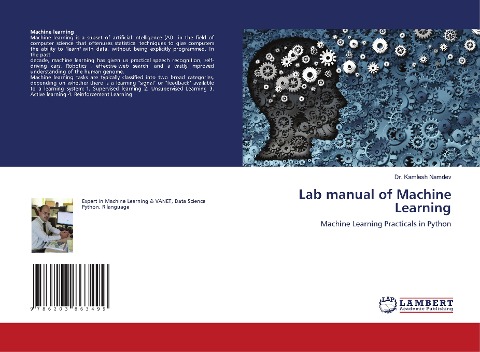 Lab manual of Machine Learning: Machine Learning Practicals in Python