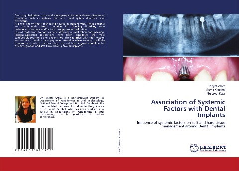 Association of Systemic Factors with Dental Implants: Influence of systemic factors on soft and hard tissue management around Dental Implants