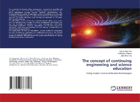 The concept of continuing engineering and science education: Using modern science-intensive technologies