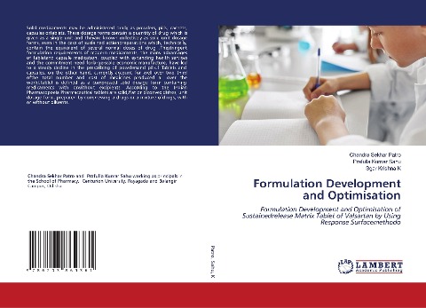 Formulation Development and Optimisation: Formulation Development and Optimisation of Sustainedrelease Matrix Tablet of Valsartan by Using Response Surfacemethodo