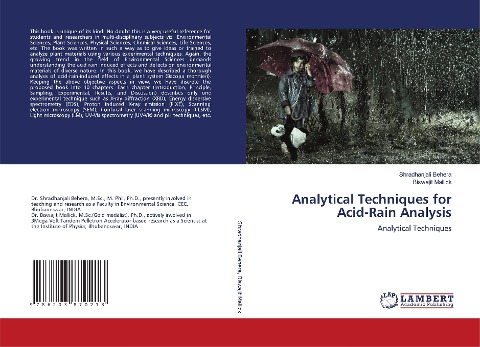 Analytical Techniques for Acid-Rain Analysis: Analytical Techniques