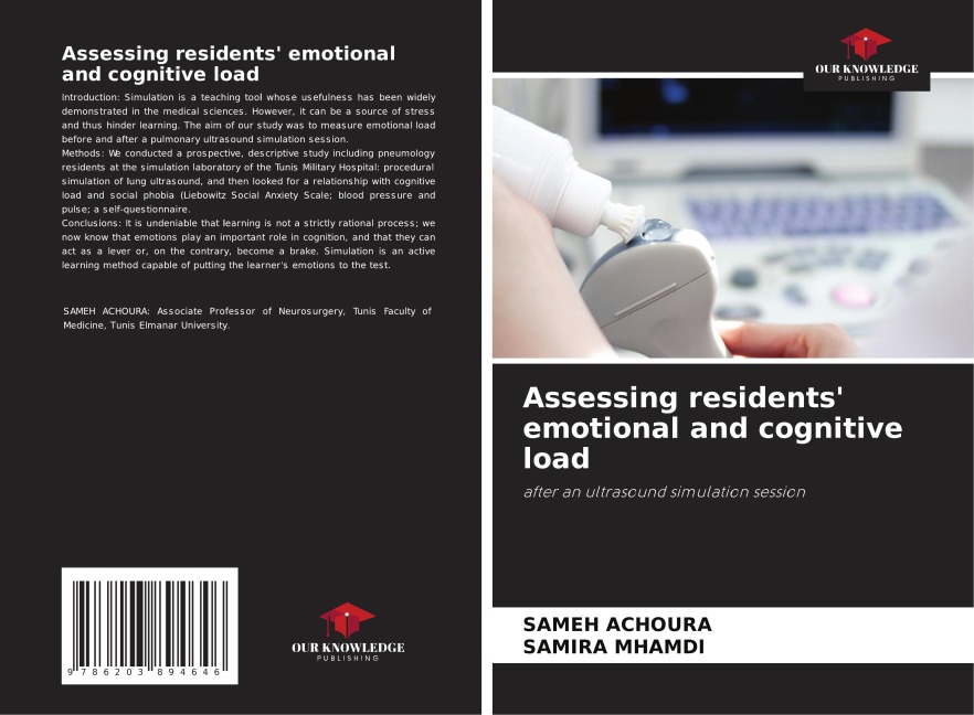 Assessing residents emotional and cognitive load: after an ultrasound simulation session