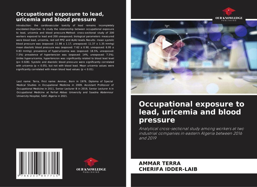 Occupational exposure to lead, uricemia and blood pressure: Analytical cross-sectional study among workers at two industrial companies in eastern Algeria between 2016 and 2019