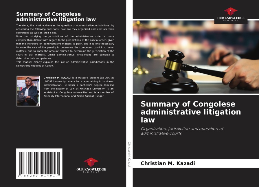 Summary of Congolese administrative litigation law: Organization, jurisdiction and operation of administrative courts