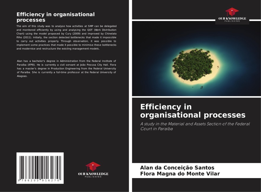 Efficiency in organisational processes: A study in the Material and Assets Section of the Federal Court in Paraíba