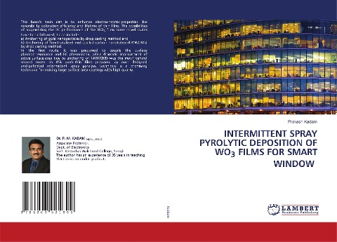 INTERMITTENT SPRAY PYROLYTIC DEPOSITION OF WO3 FILMS FOR SMART WINDOW