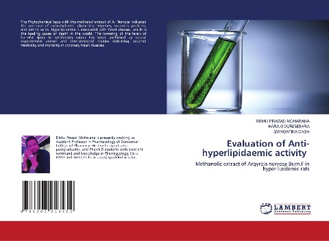 Evaluation of Anti-hyperlipidaemic activity: Methanolic extract of Argyreia nervosa Burn.F in hyper lipidemic rats