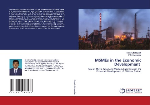 MSMEs in the Economic Development: Role of Micro, Small and Medium Enterprises in the Economic Development of Chittoor District