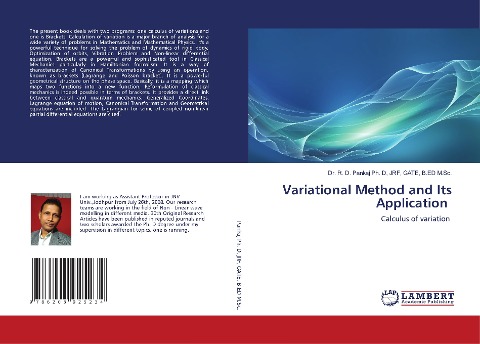 Variational Method and Its Application: Calculus of variation