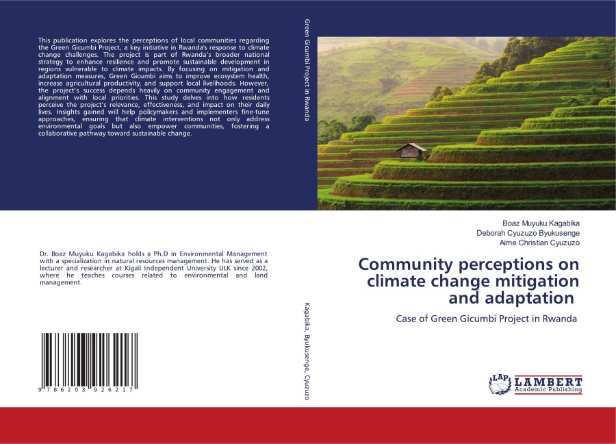 Community perceptions on climate change mitigation and adaptation: Case of Green Gicumbi Project in Rwanda