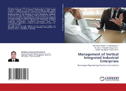 Management of Vertical Integrated Industrial Enterprises: Namangan Engineering Construction Institute