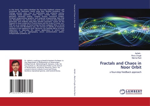 Fractals and Chaos in Noor Orbit: a four-step feedback approach