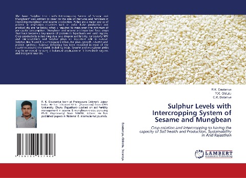 Sulphur Levels with Intercropping System of Sesame and Mungbean: Crop rotation and intercropping to having the capacity of Soil health and Production, Sustainability in Arid Rajasthan