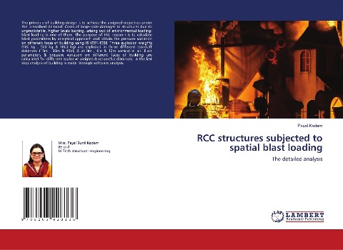 RCC structures subjected to spatial blast loading: The detailed analysis