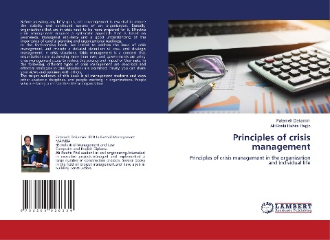 Principles of crisis management: Principles of crisis management in the organization and individual life