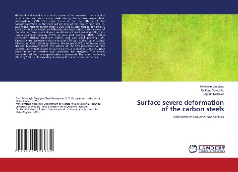 Surface severe deformation of the carbon steels: Microstructure and properties