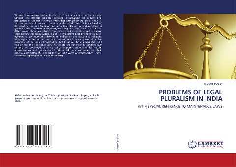 PROBLEMS OF LEGAL PLURALISM IN INDIA: WITH SPECIAL REFERENCE TO MAINTENANCE LAWS
