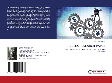 JULES RESEARCH PAPER: EFFECT ANALYSIS OF FISCAL POLICY ON ECONOMIC GROWTH