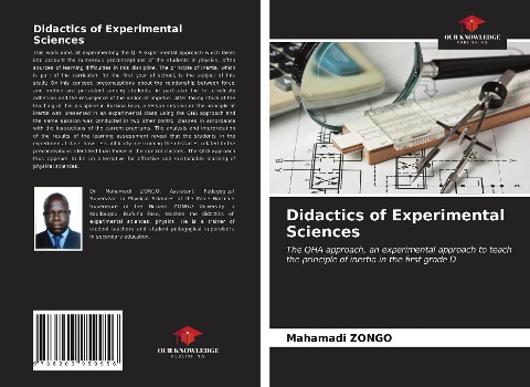 Didactics of Experimental Sciences: The QHA approach, an experimental approach to teach the principle of inertia in the first grade D