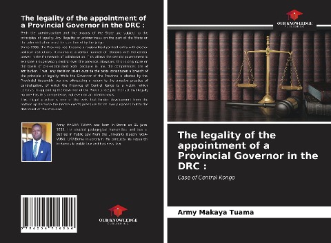 The legality of the appointment of a Provincial Governor in the DRC :: Case of Central Kongo