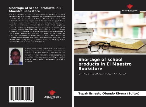 Shortage of school products in El Maestro Bookstore: Colonia 09 de Junio, Managua. Nicaragua