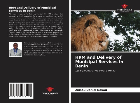 HRM and Delivery of Municipal Services in Benin: The experience of the city of Cotonou