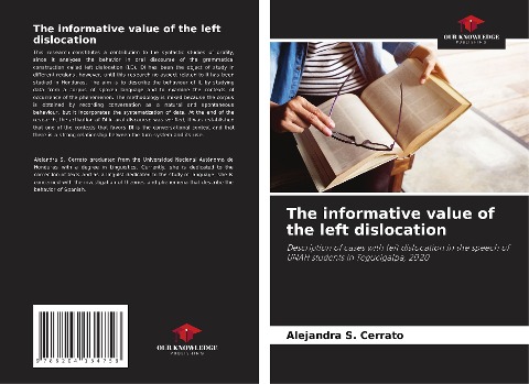 The informative value of the left dislocation: Description of cases with left dislocation in the speech of UNAH students in Tegucigalpa, 2020