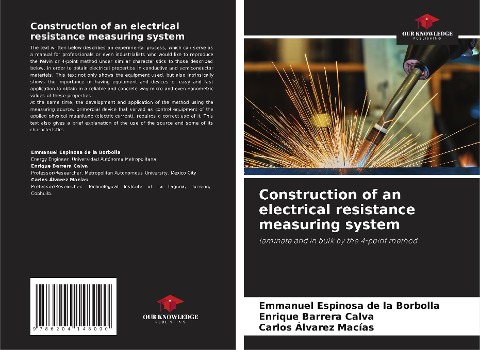 Construction of an electrical resistance measuring system: laminate and in bulk by the 4-point method