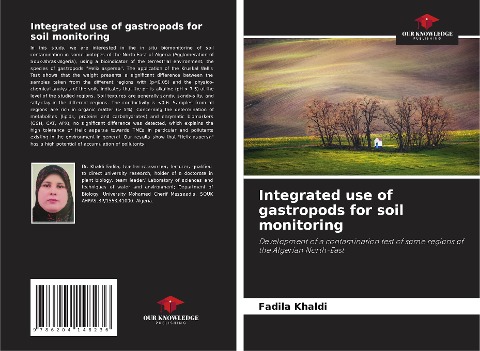 Integrated use of gastropods for soil monitoring: Development of a contamination test of some regions of the Algerian North-East