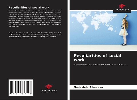 Peculiarities of social work: With children with disabilities in Russia and abroad