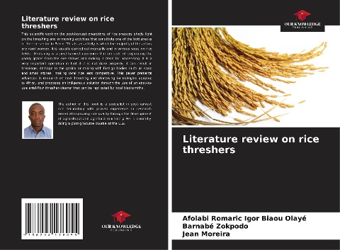 Literature review on rice threshers