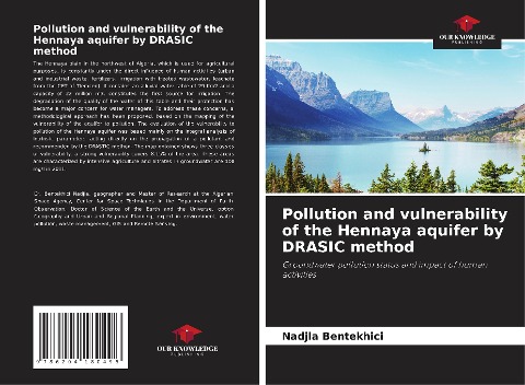 Pollution and vulnerability of the Hennaya aquifer by DRASIC method: Groundwater pollution status and impact of human activities