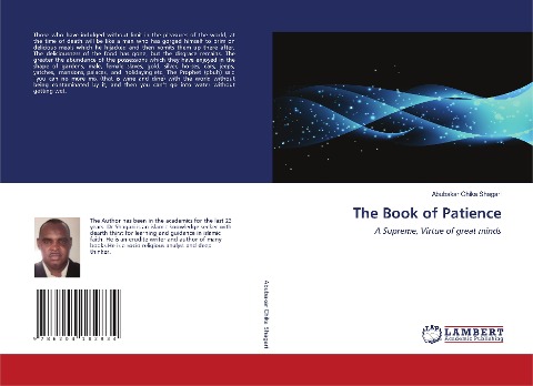 The Book of Patience: A Supreme, Virtue of great minds