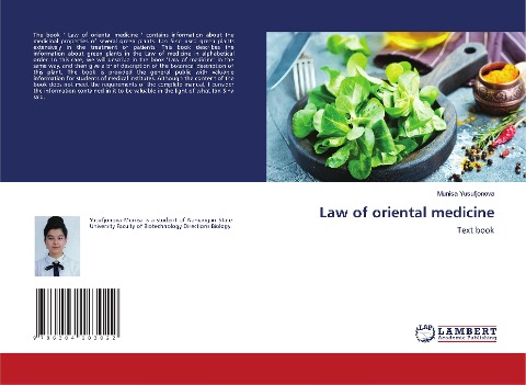 Law of oriental medicine: Text book