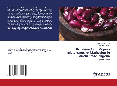 Bambara Nut (Vigna -subterranean) Marketing in Bauchi State, Nigeria: A Research Brief