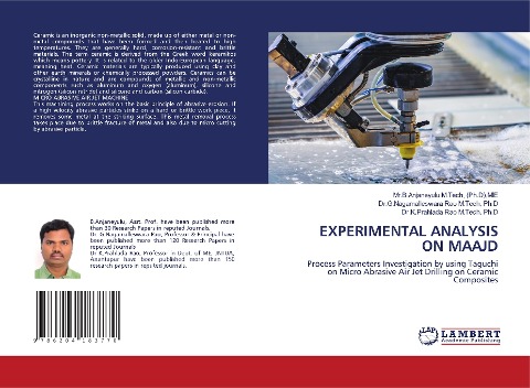 EXPERIMENTAL ANALYSIS ON MAAJD: Process Parameters Investigation by using Taguchi on Micro Abrasive Air Jet Drilling on Ceramic Composites