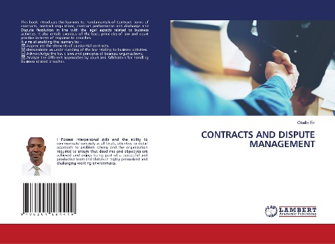 CONTRACTS AND DISPUTE MANAGEMENT