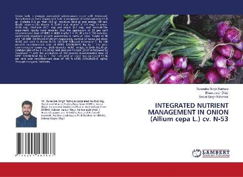 INTEGRATED NUTRIENT MANAGEMENT IN ONION (Allium cepa L.) cv. N-53