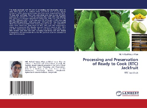 Processing and Preservation of Ready to Cook (RTC) Jackfruit: RTC Jackfruit
