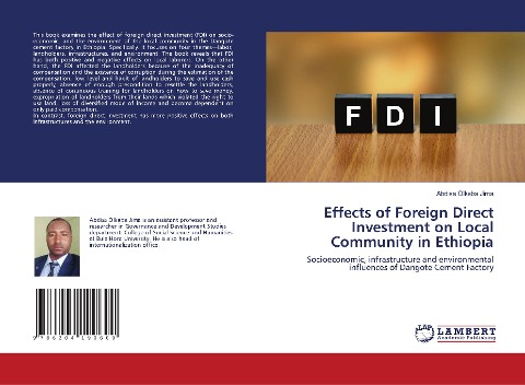 Effects of Foreign Direct Investment on Local Community in Ethiopia: Socioeconomic, infrastructure and environmental influences of Dangote Cement Factory