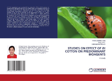 STUDIES ON EFFECT OF Bt COTTON ON PREDOMINANT BIOAGENTS: A study
