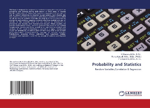 Probability and Statistics: Random Variables,Correlation & Regression