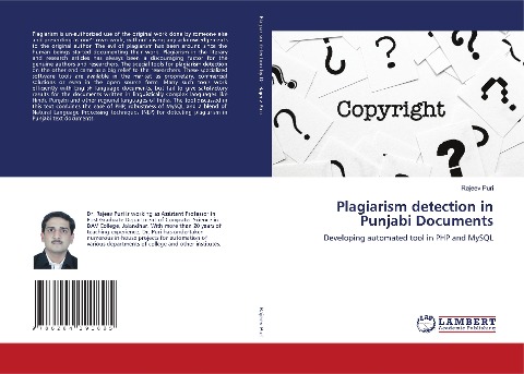 Plagiarism detection in Punjabi Documents: Developing automated tool in PHP and MySQL