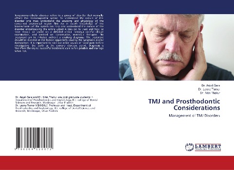 TMJ and Prosthodontic Considerations: Management of TMJ Disorders