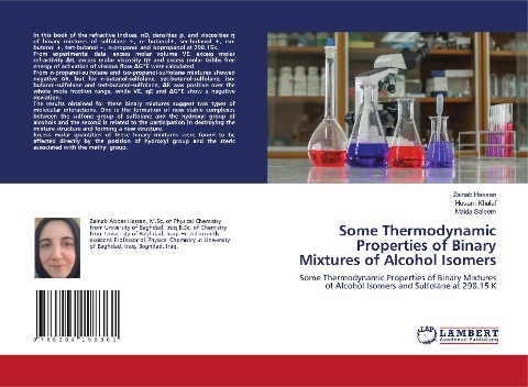 Some Thermodynamic Properties of Binary Mixtures of Alcohol Isomers: Some Thermodynamic Properties of Binary Mixtures of Alcohol Isomers and Sulfolane at 298.15 K